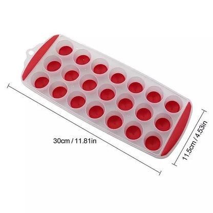 Long Strip 10 Grid Pop-Up Ice Cube Tray