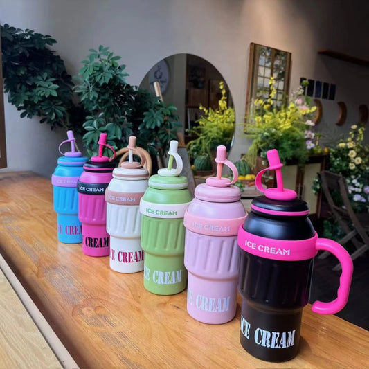 Housential 1000ml Ice-Cream Vacuum Tumbler (Premium Quality)