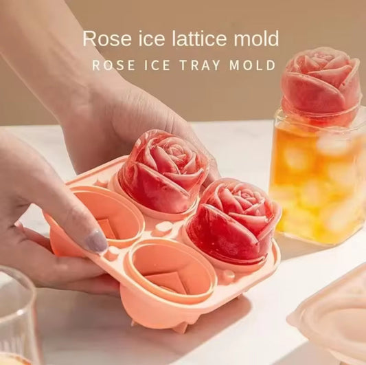 Silicone Rose Ice Mold