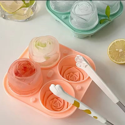Silicone Rose Ice Mold