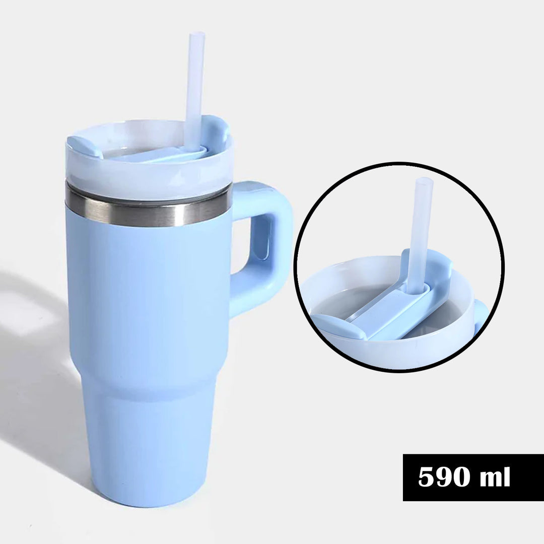 Cute Portable Mini Tumbler with Handle | Insulated Thermal Cup – Housentia