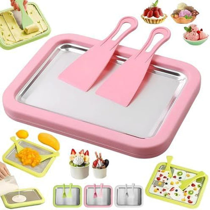 Instant Ice Cream Roll Maker