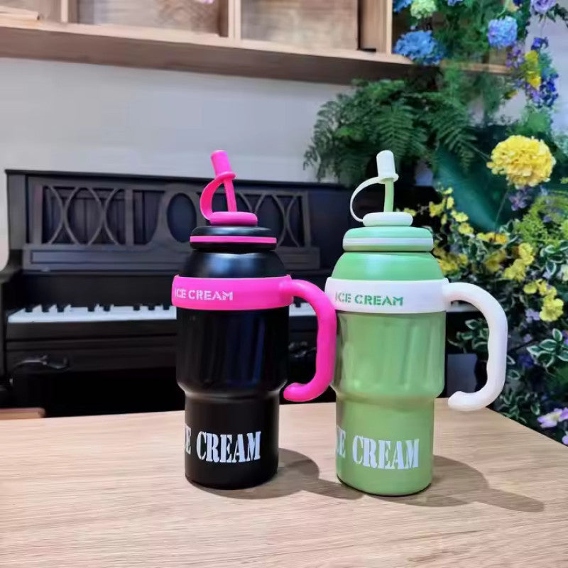 Housential 1000ml Ice-Cream Vacuum Tumbler (Premium Quality)