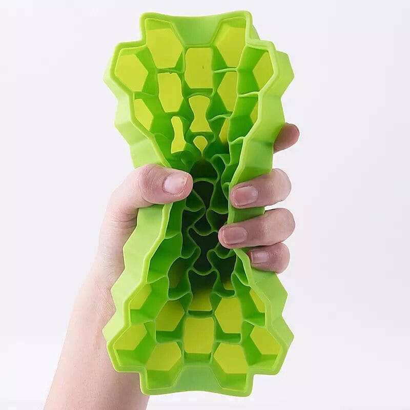 Honeycomb Ice Cube Tray With Lid