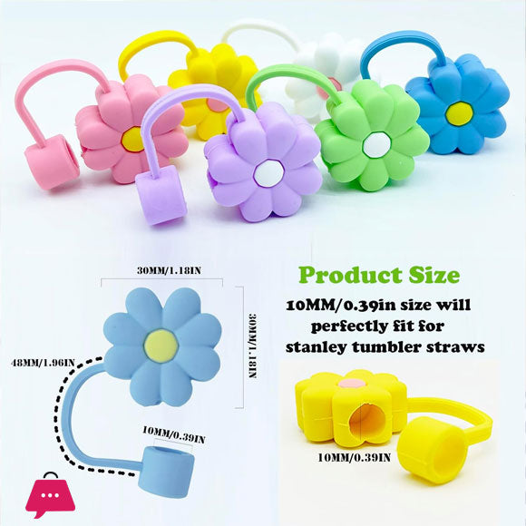 Cute Tumbler Straw Cover
