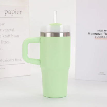 Cute Portable Mini Tumbler with Handle | Insulated Thermal Cup – Housentia