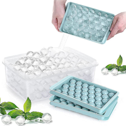 Large Ice Ball Tray – 33 Cavity Ice Cube Maker