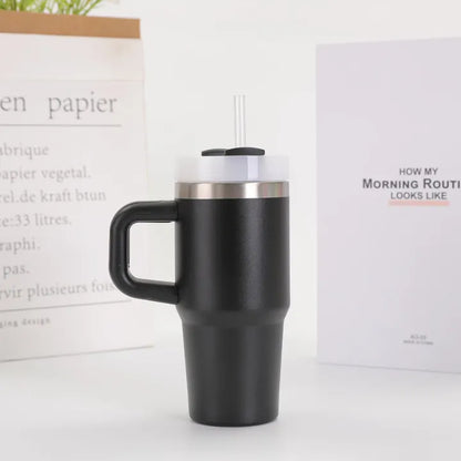 Cute Portable Mini Tumbler with Handle | Insulated Thermal Cup – Housentia