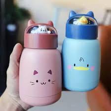 Housentia 360ml Animal-Design Water Bottle | Cute Kids & Travel Bottle