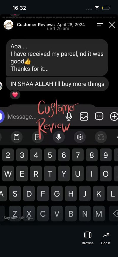 Customer review 16