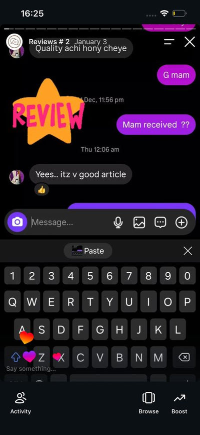 Customer review 36