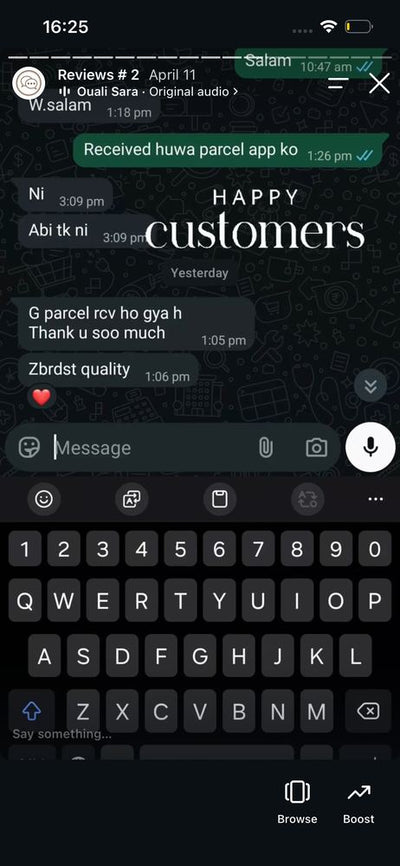 Customer review 45